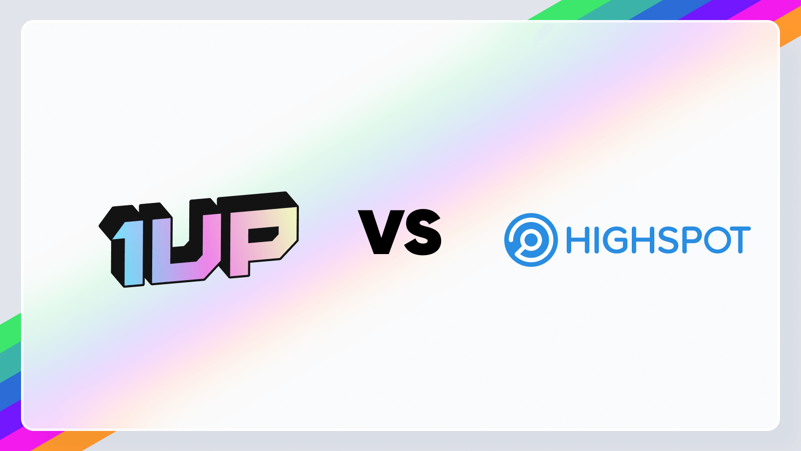 1up vs Highspot