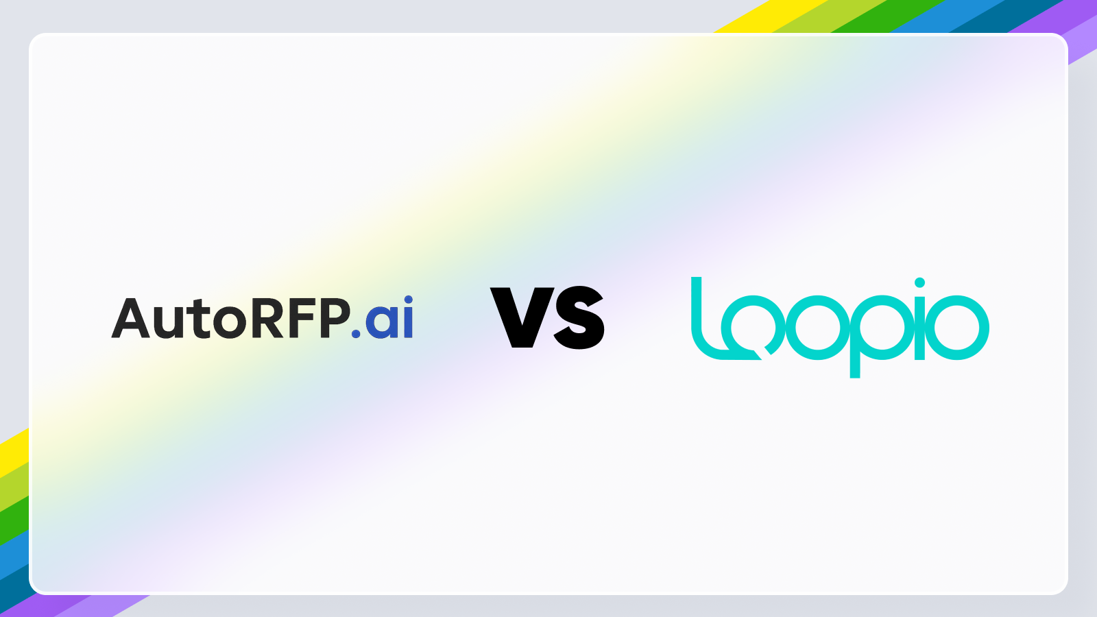 AutoRFP vs Loopio AutoRFP vs Loopio