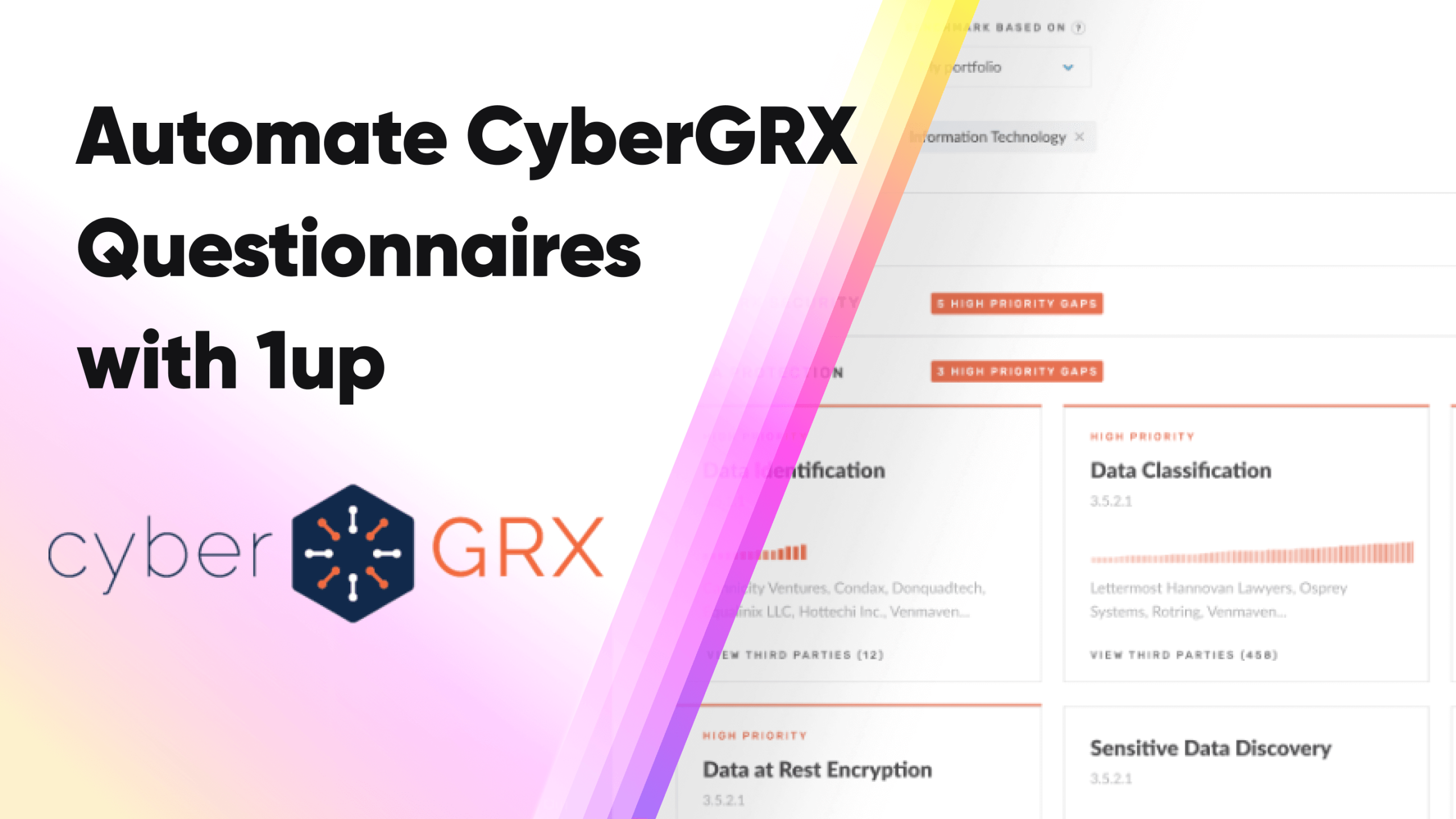 Automate CyberGRX Questionnaires with 1up