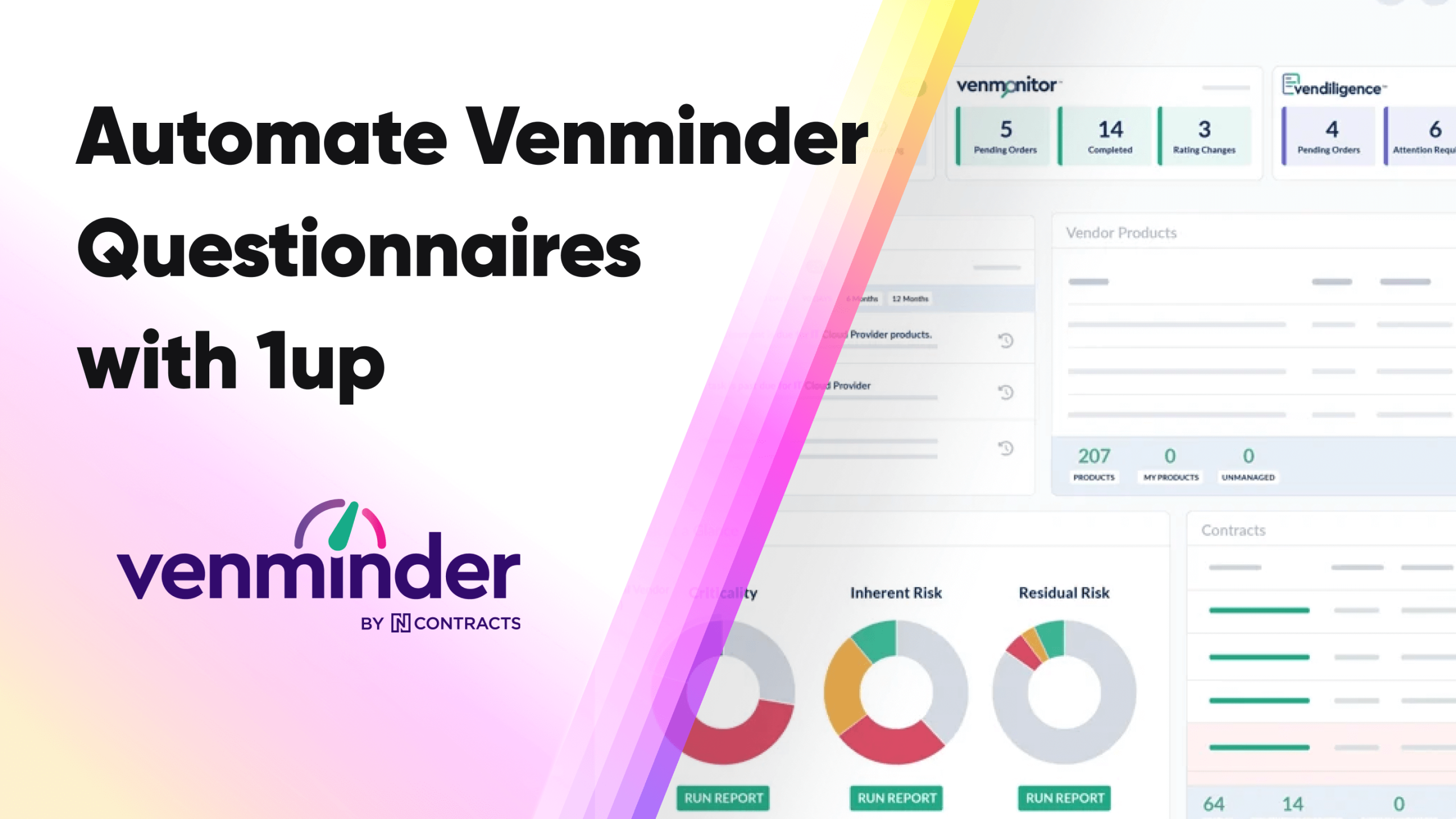 Automate Venminder Questionnaires with 1up