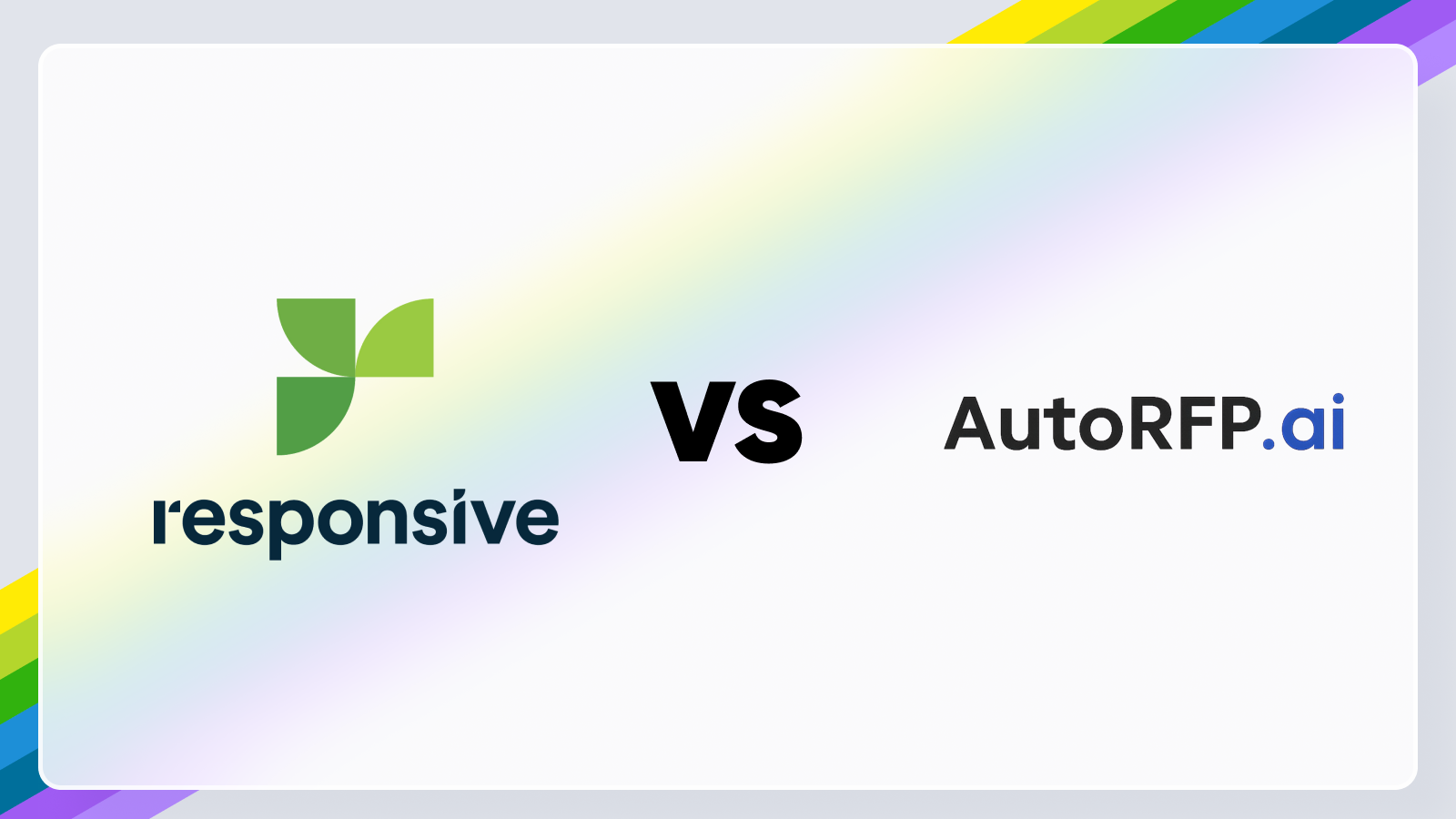 Responsive vs AutoRFP Responsive vs AutoRFP