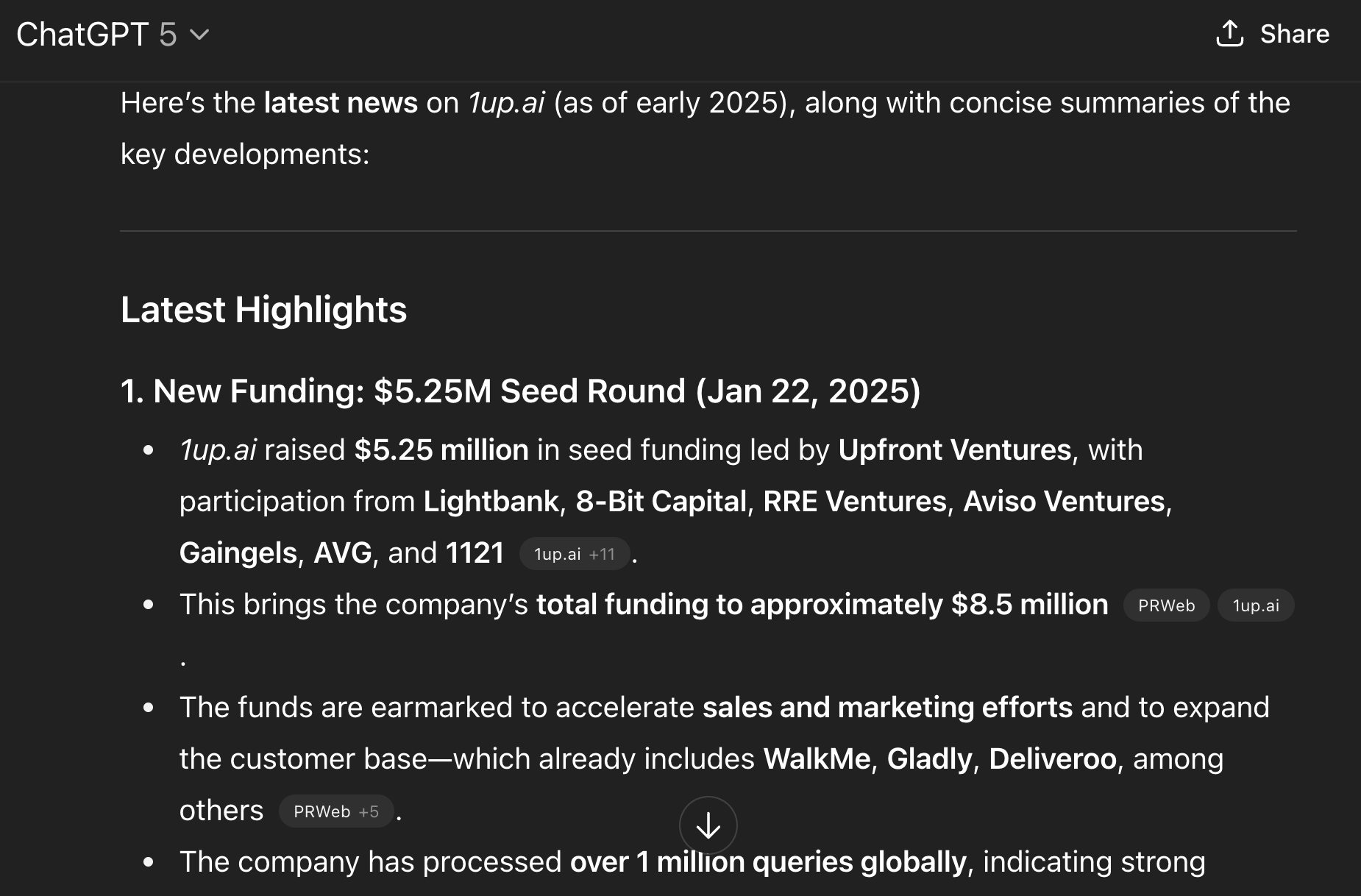 AI to uncover insights