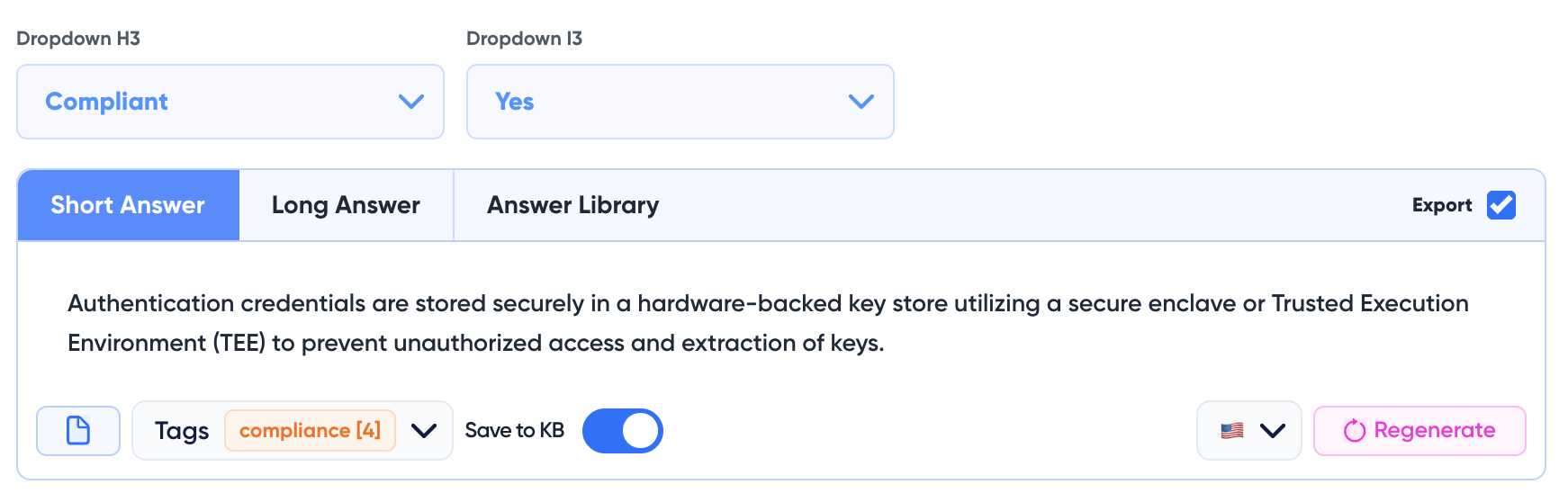 Select Answer Length