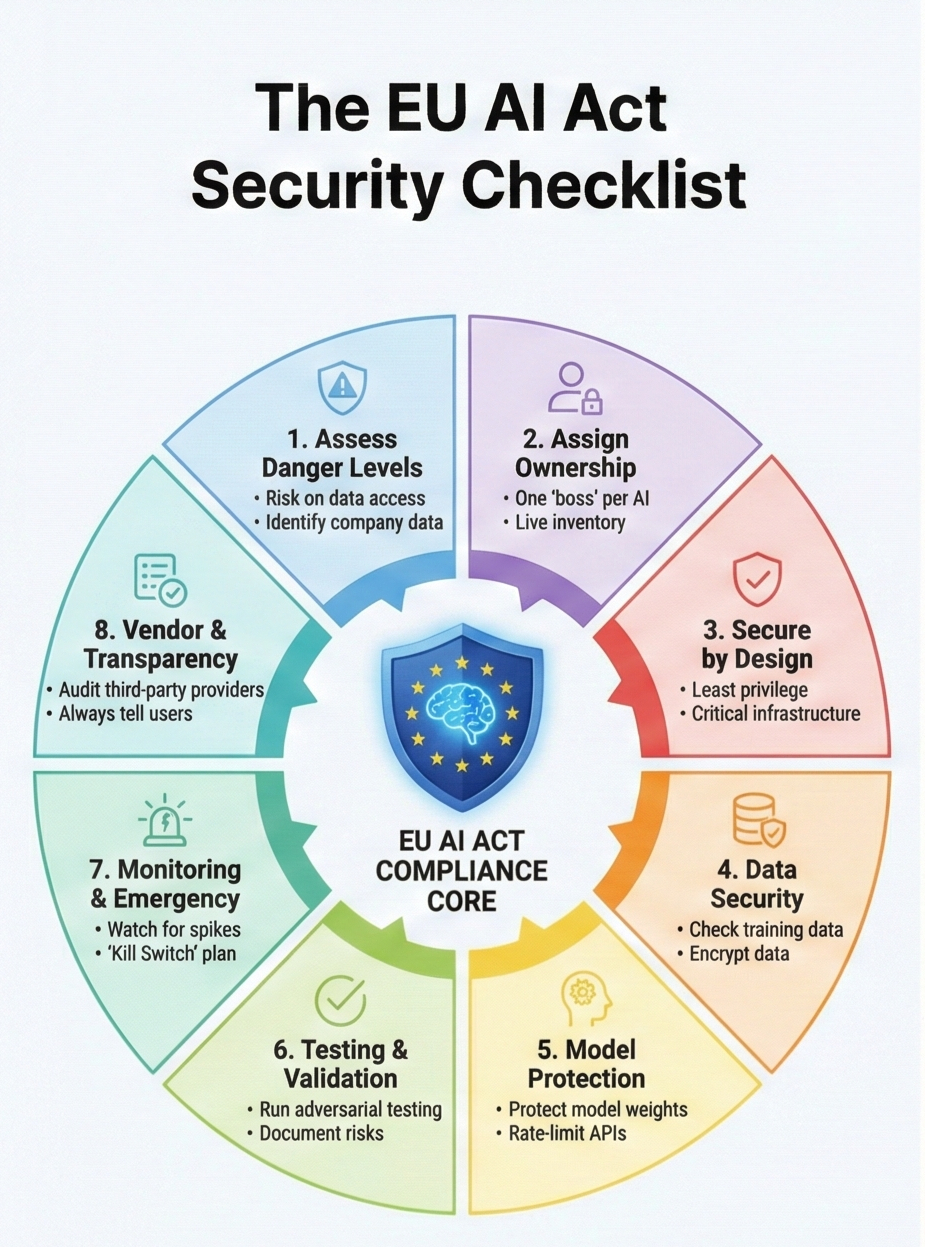 The EU AI Act Security Checklist