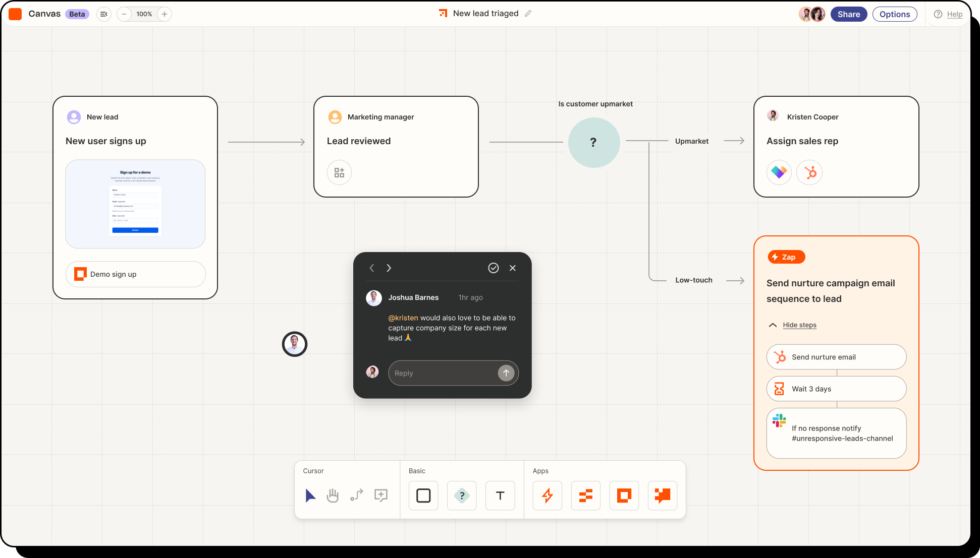 Zapier Product Screenshot