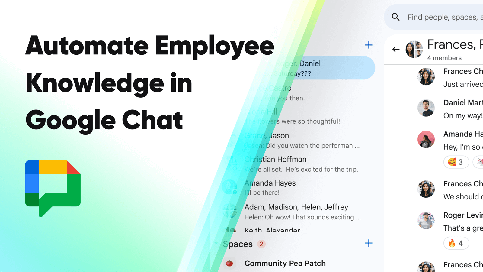 Automate Employee Knowledge in Google Chat