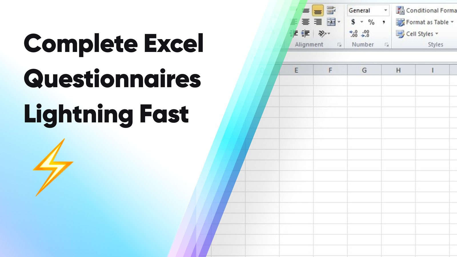 Automate Microsoft Excel Questionnaires