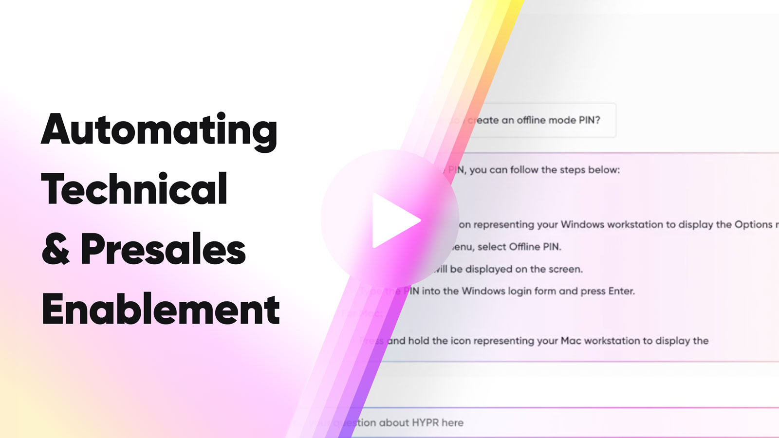 How to Automate Technical Sales Enablement
