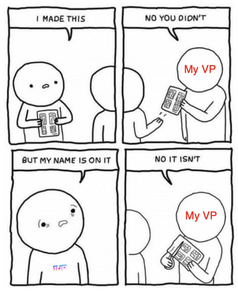 Corporate VP Meme