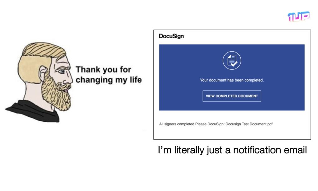 Docusign Sales Meme