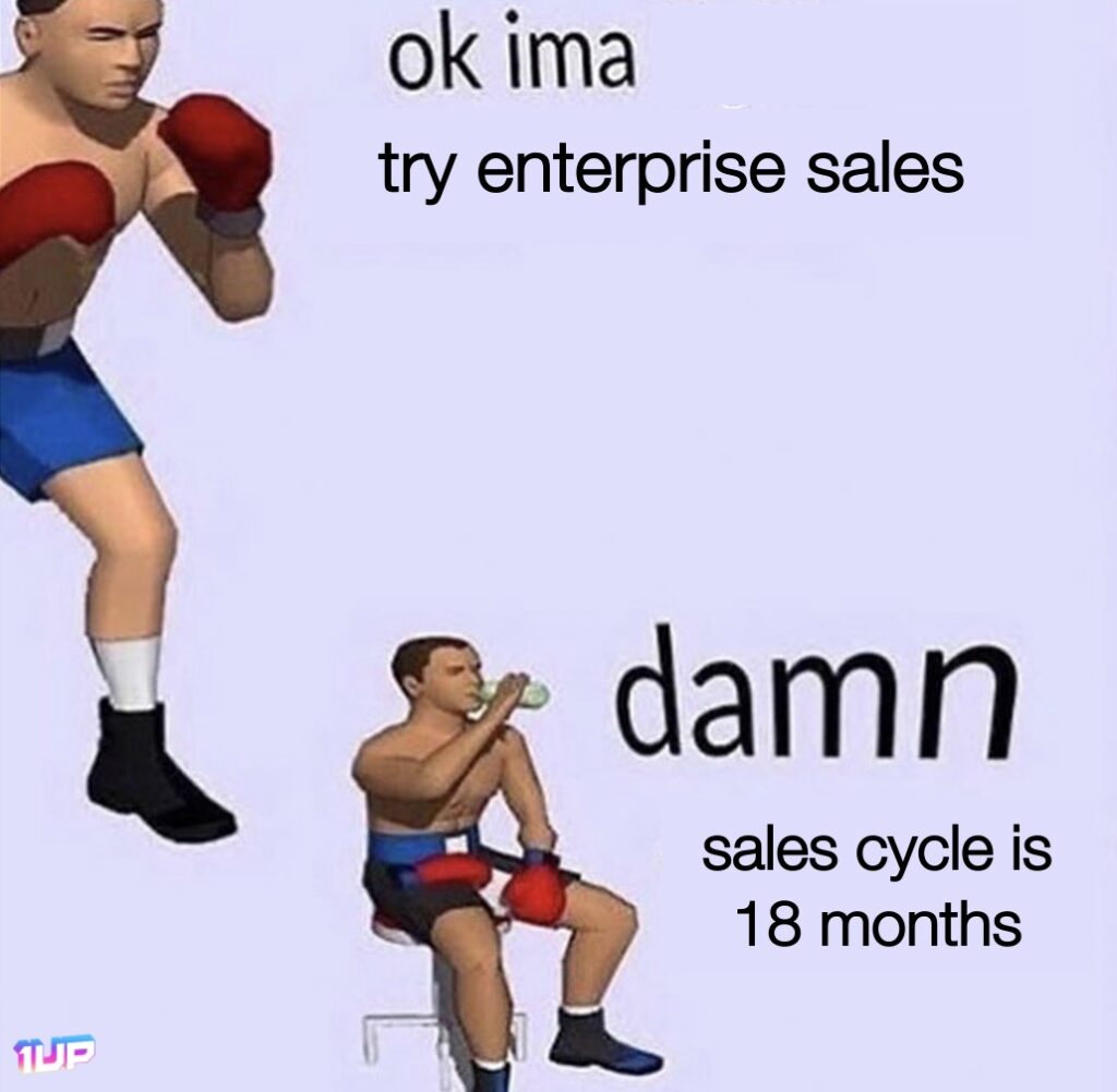 Enterprise Sales Meme