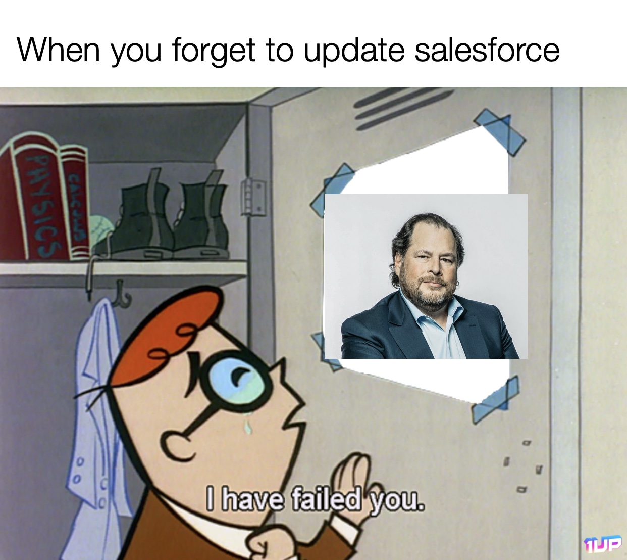 Forget To Update Salesforce Meme