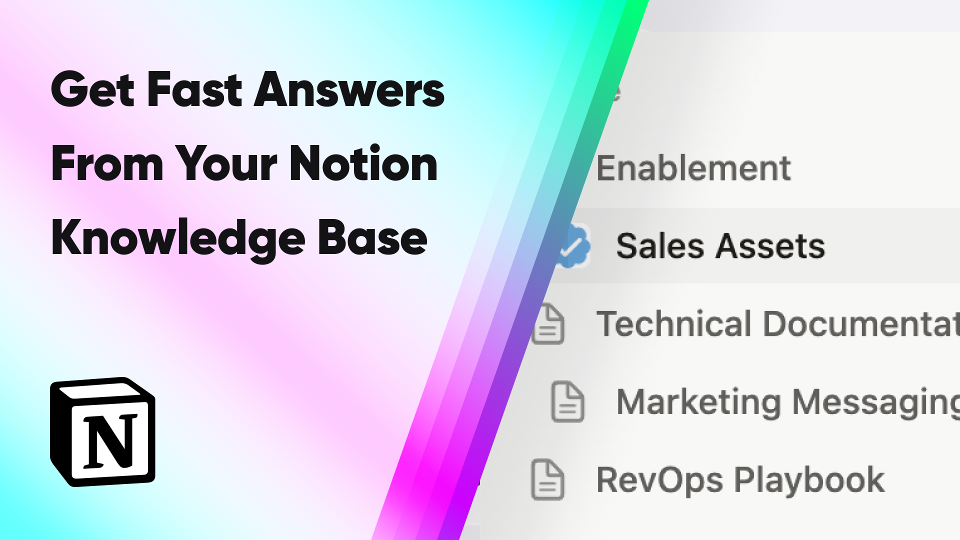 Generate Fast Answers from Notion