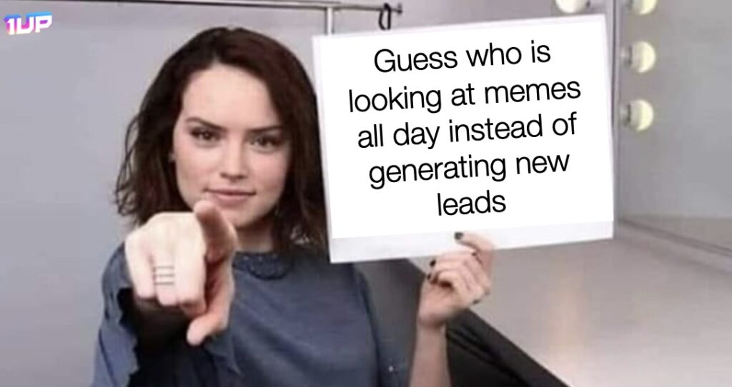 Generating Leads Meme