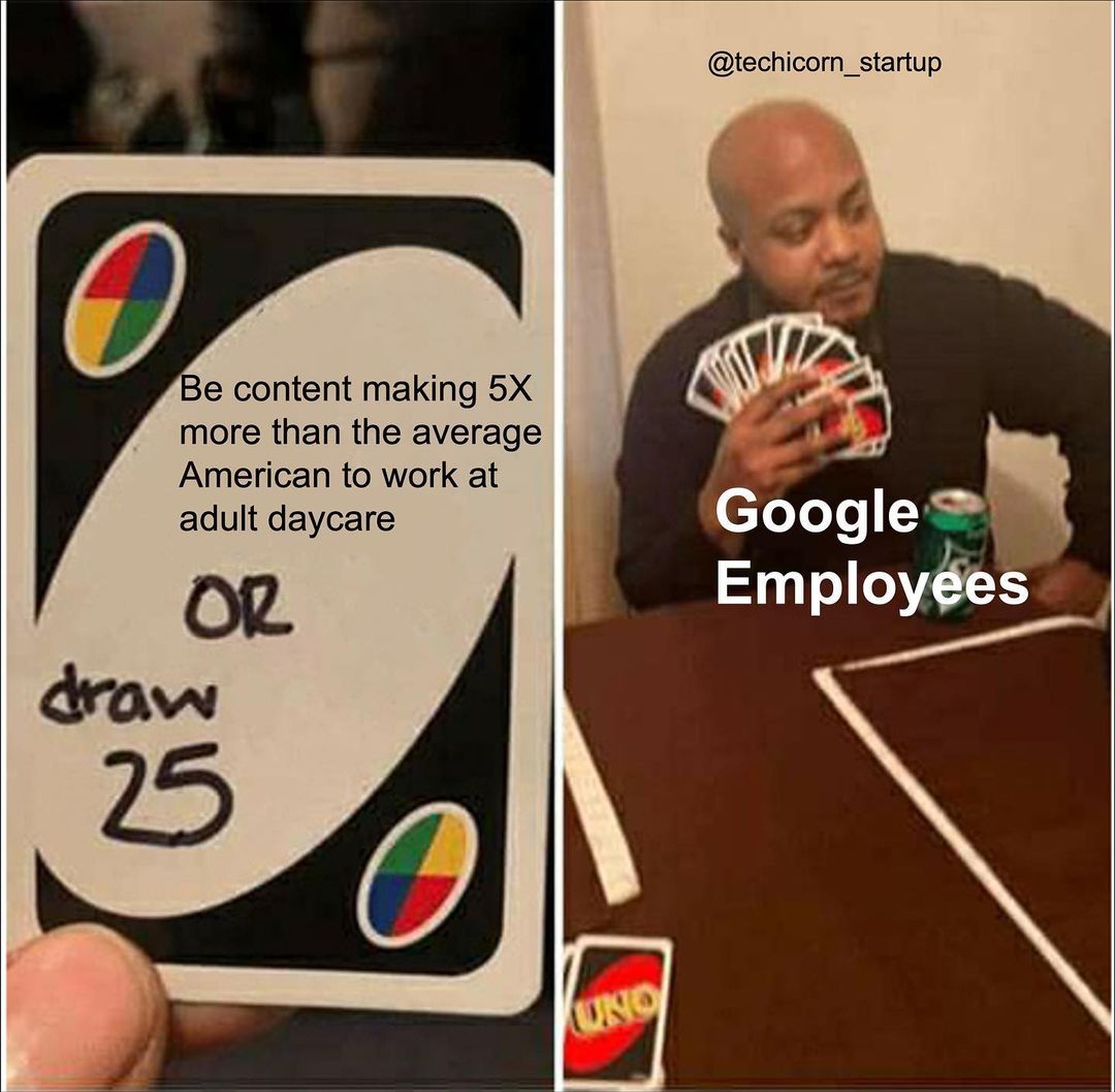 Google Employee Salary Meme
