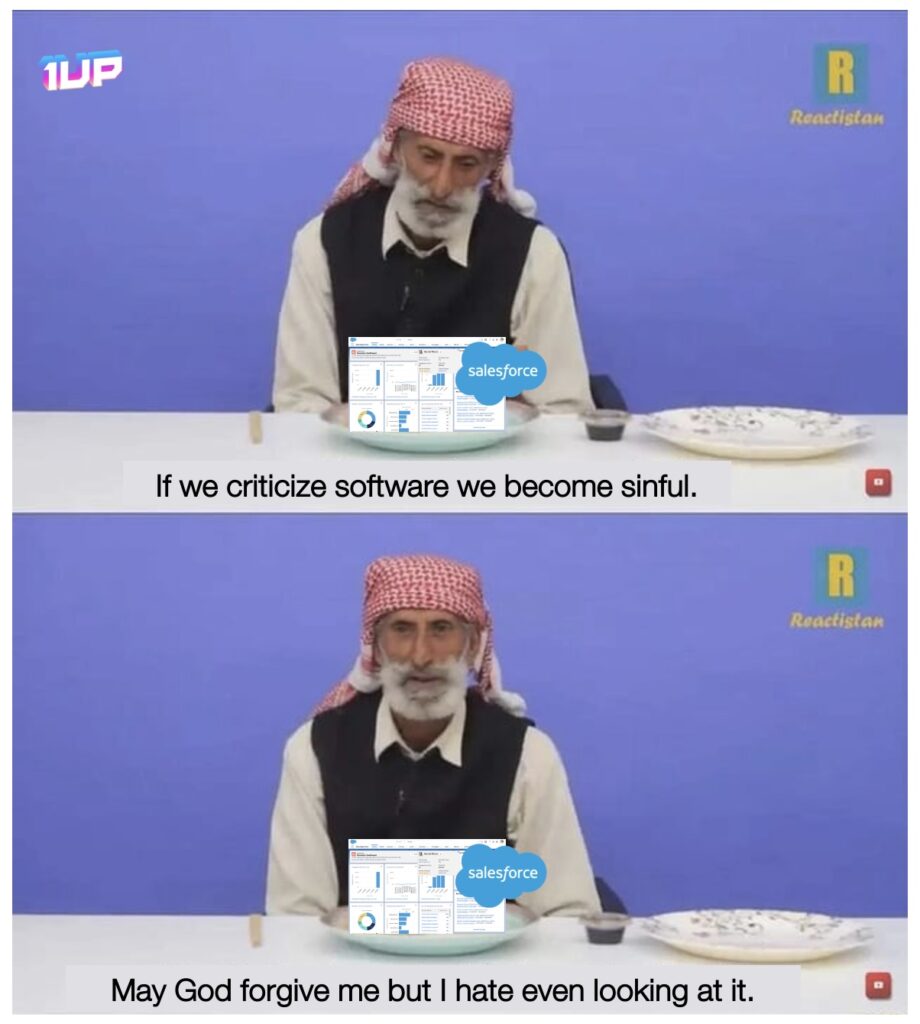 Hate Salesforce Meme