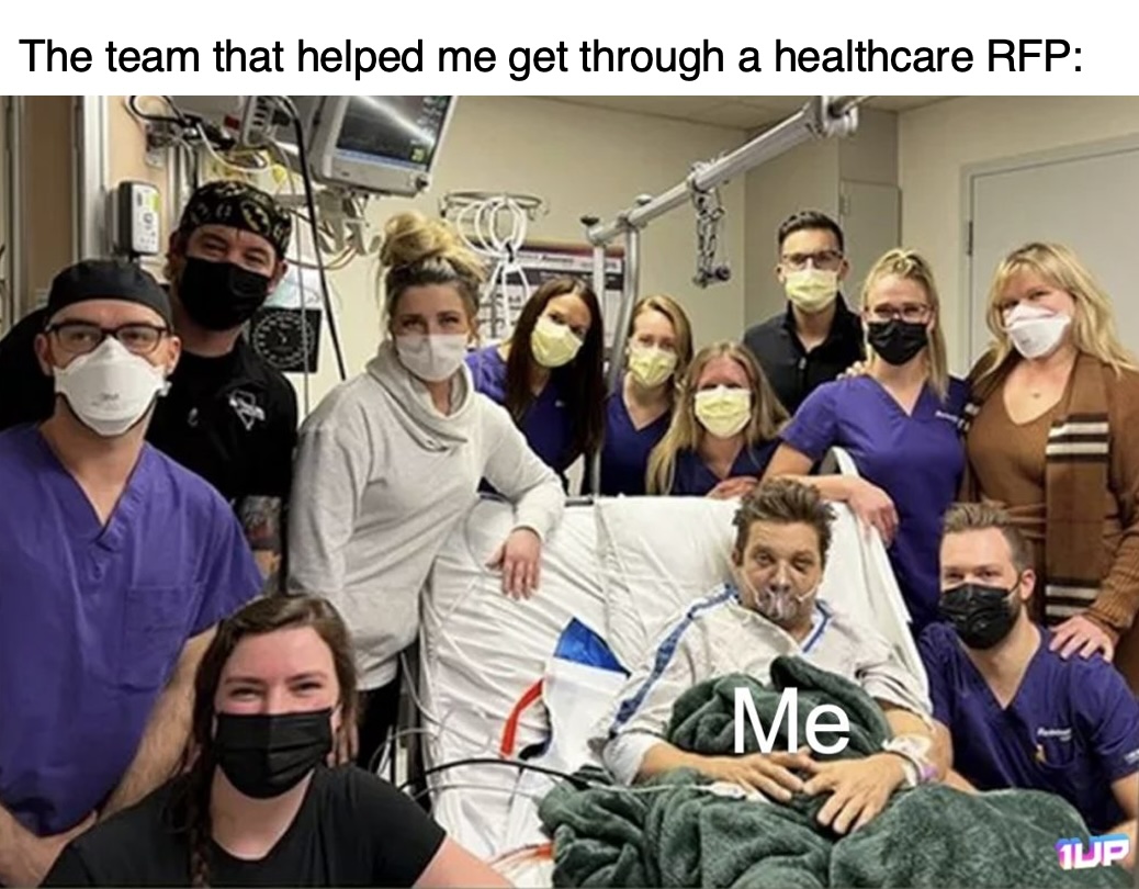 Healthcare RFP meme