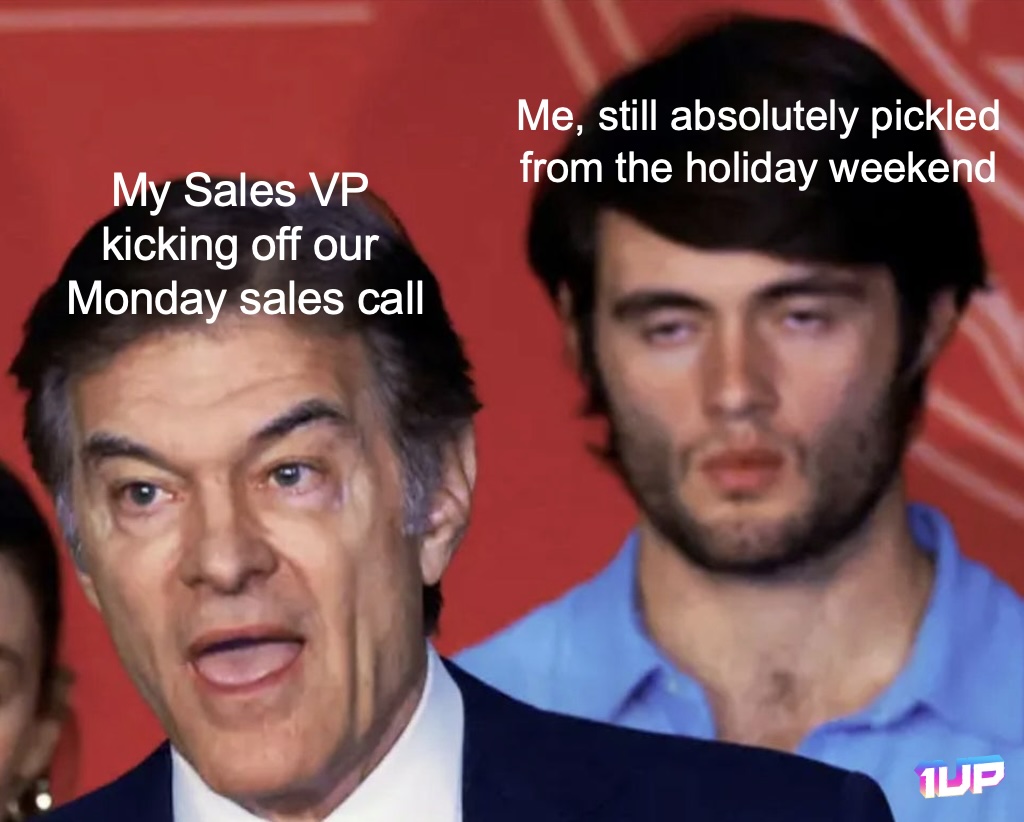 Thanksgiving Sales Call Meme