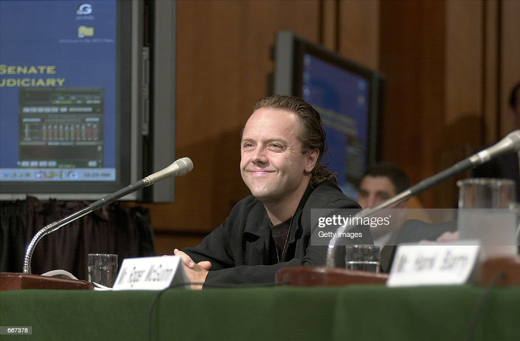 Lars Ulrich Blasts Napster at the US Senate