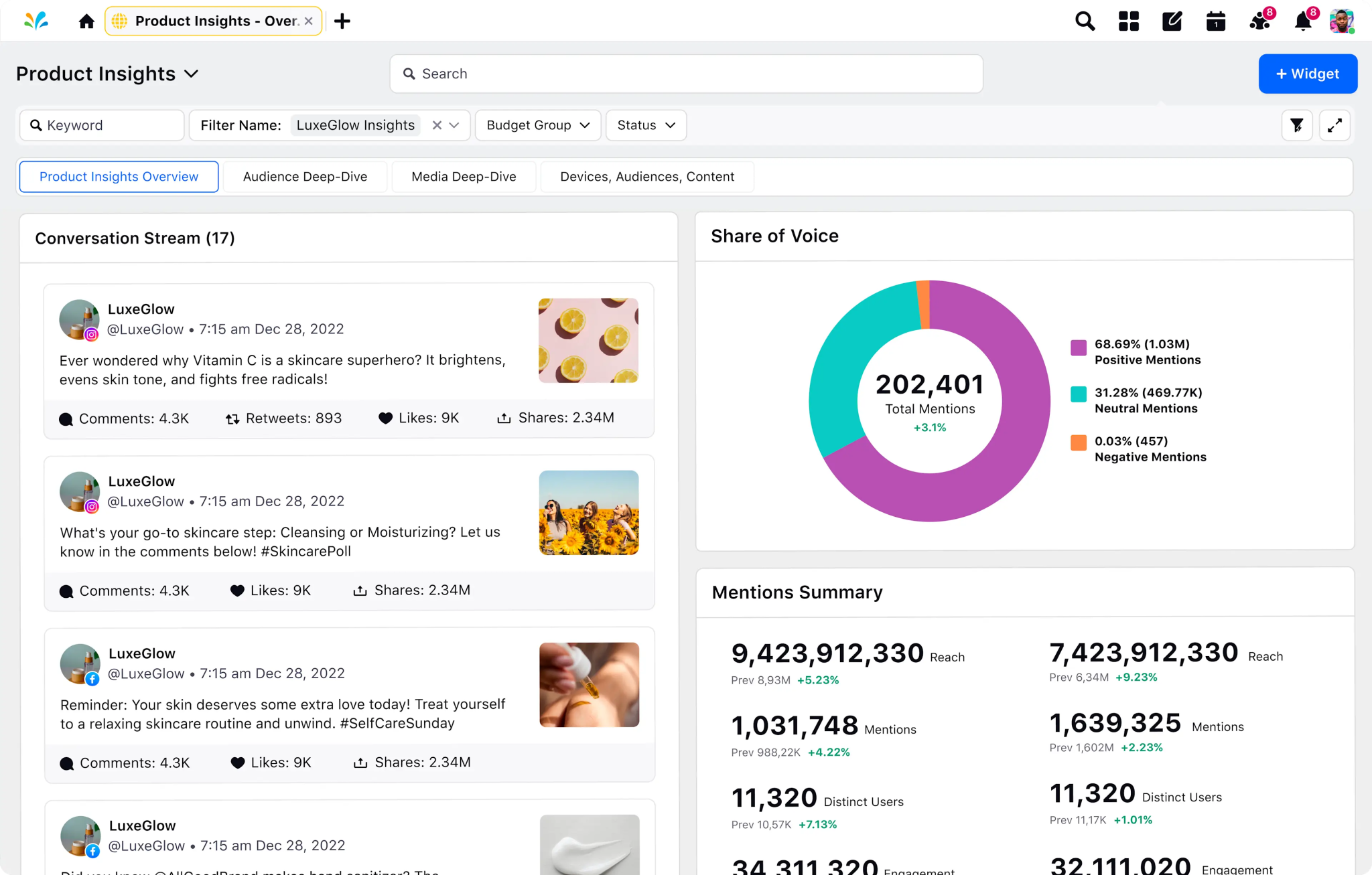 messaging and positioning software