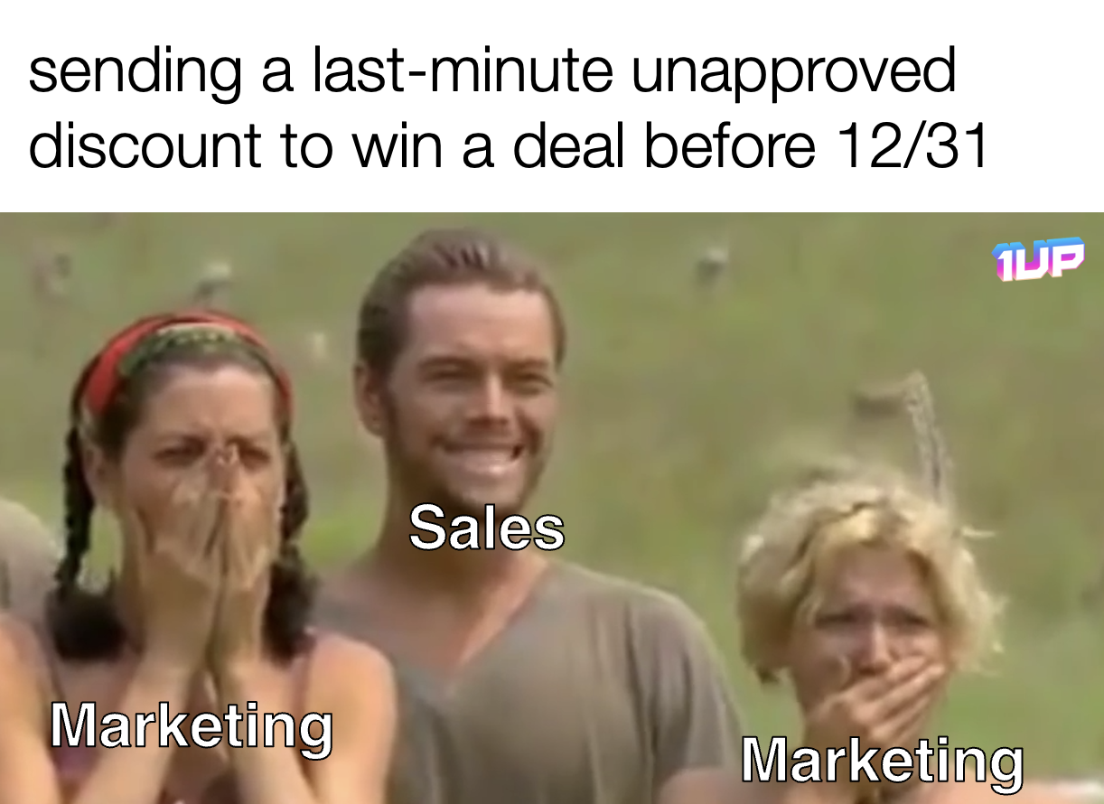 Last Minute Discount Meme