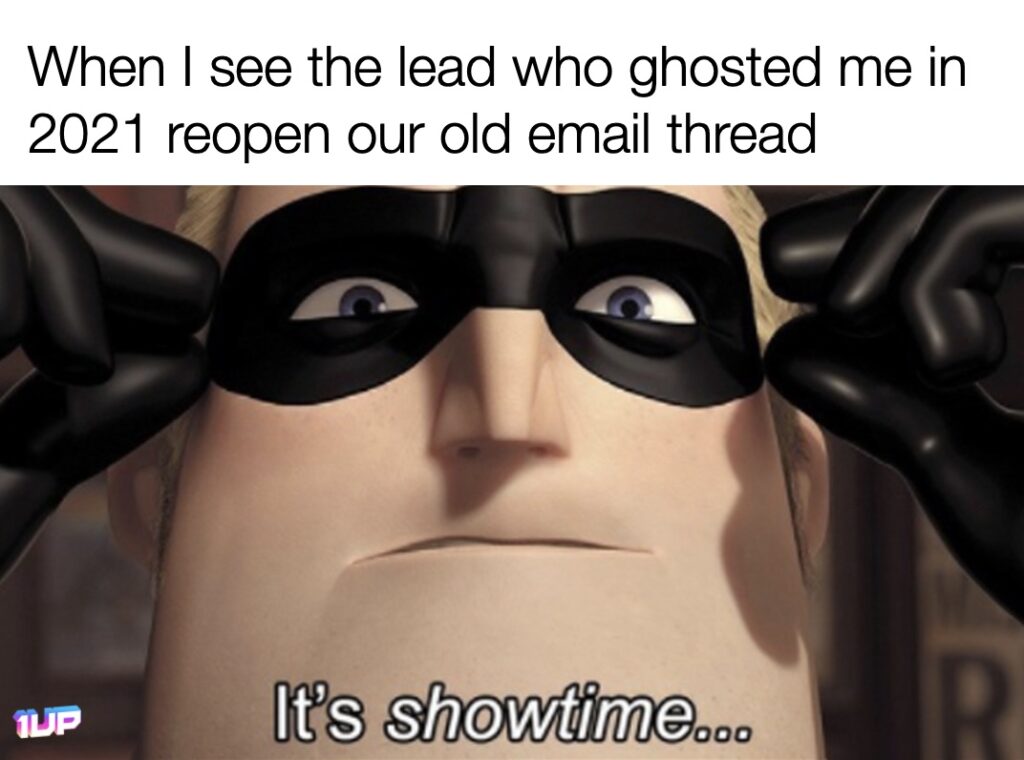 When a Lead Ghosts You Meme