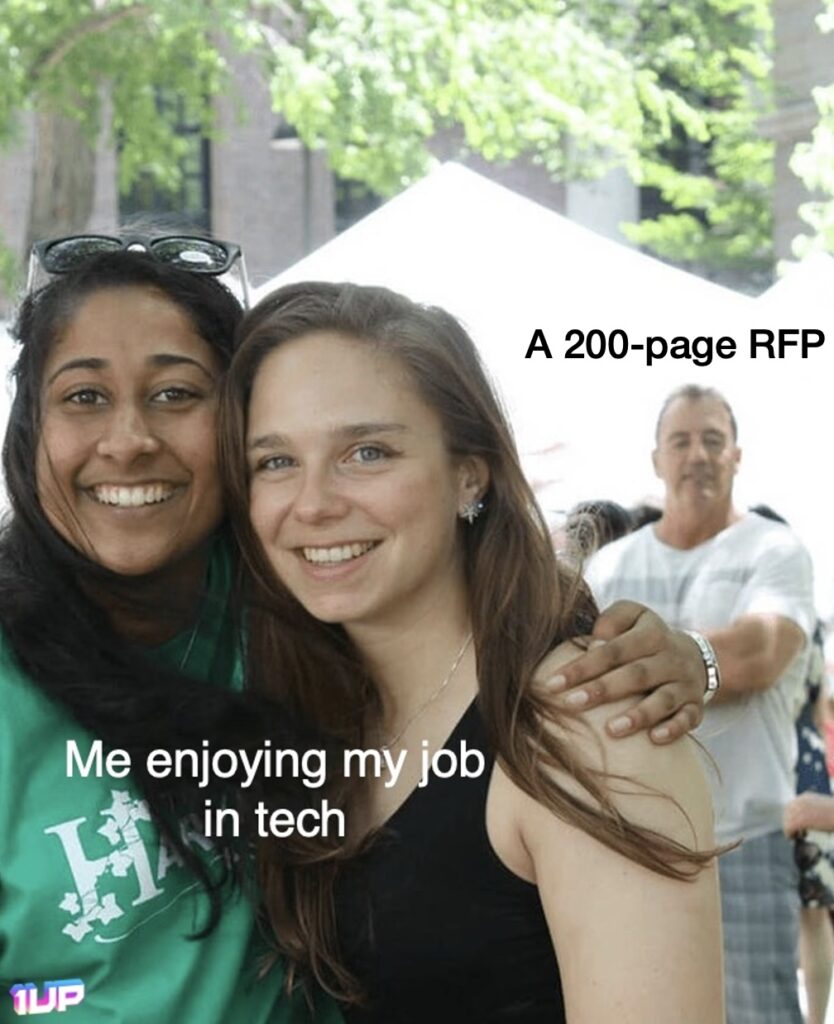 20 RFP Memes for Overworked Proposal Managers - 1up.ai