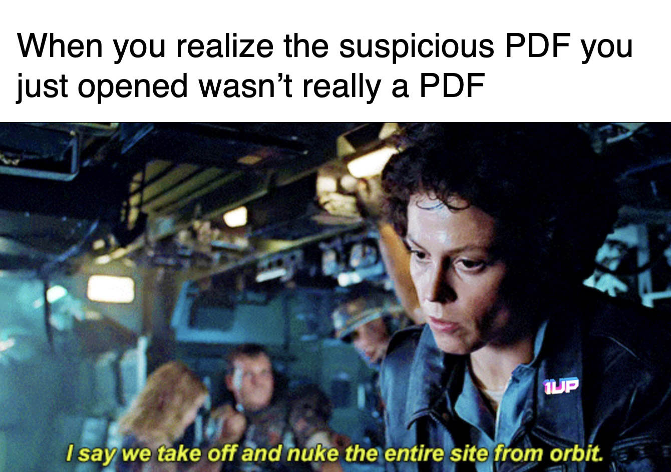 Malicious PDF Meme