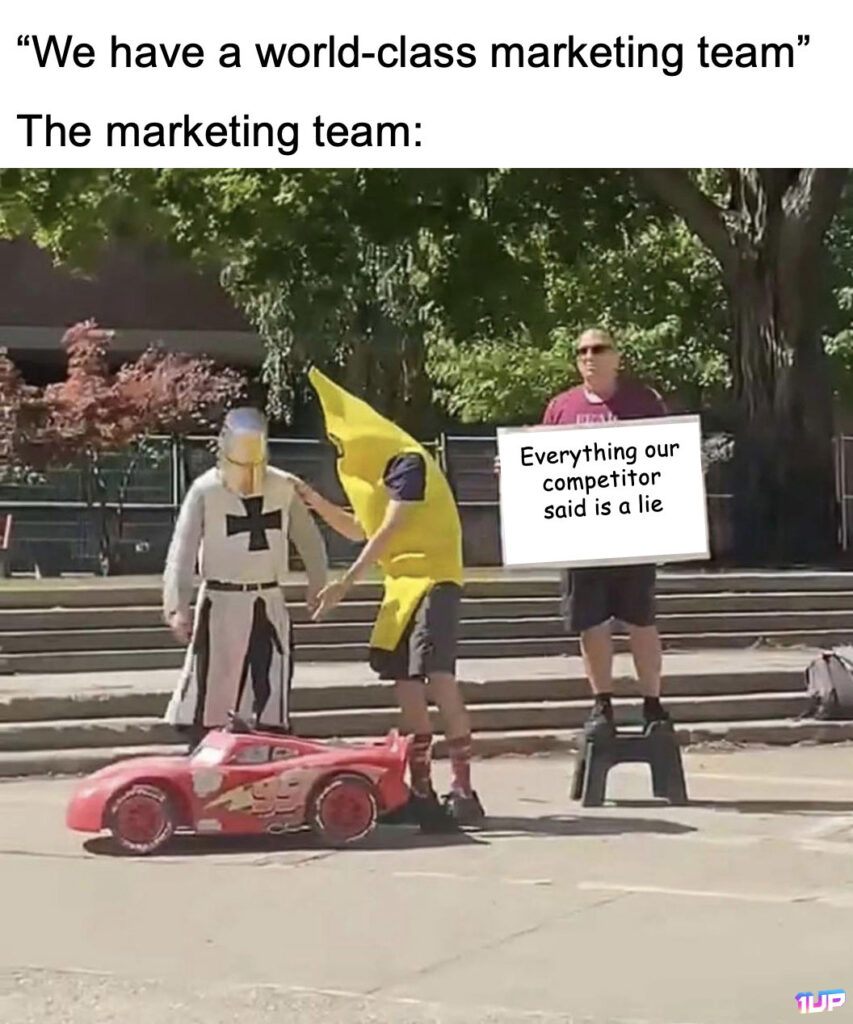 Marketing Team Meme