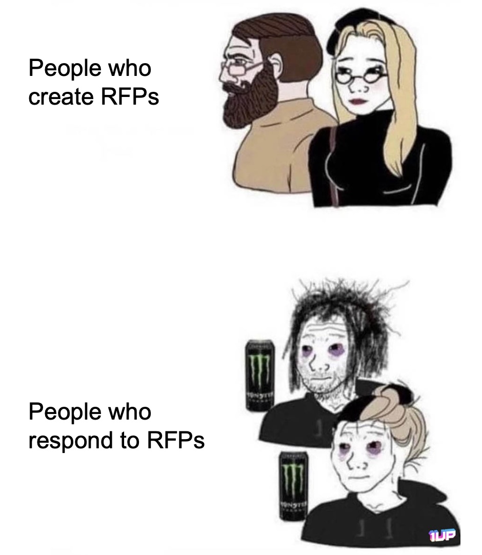 RFP Proposal Response Meme