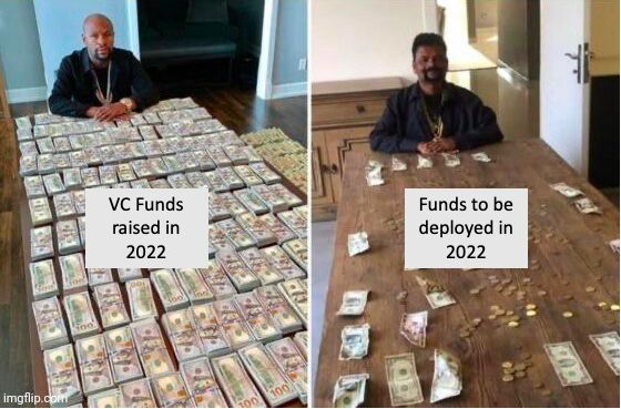 VC Funds 2022 Meme