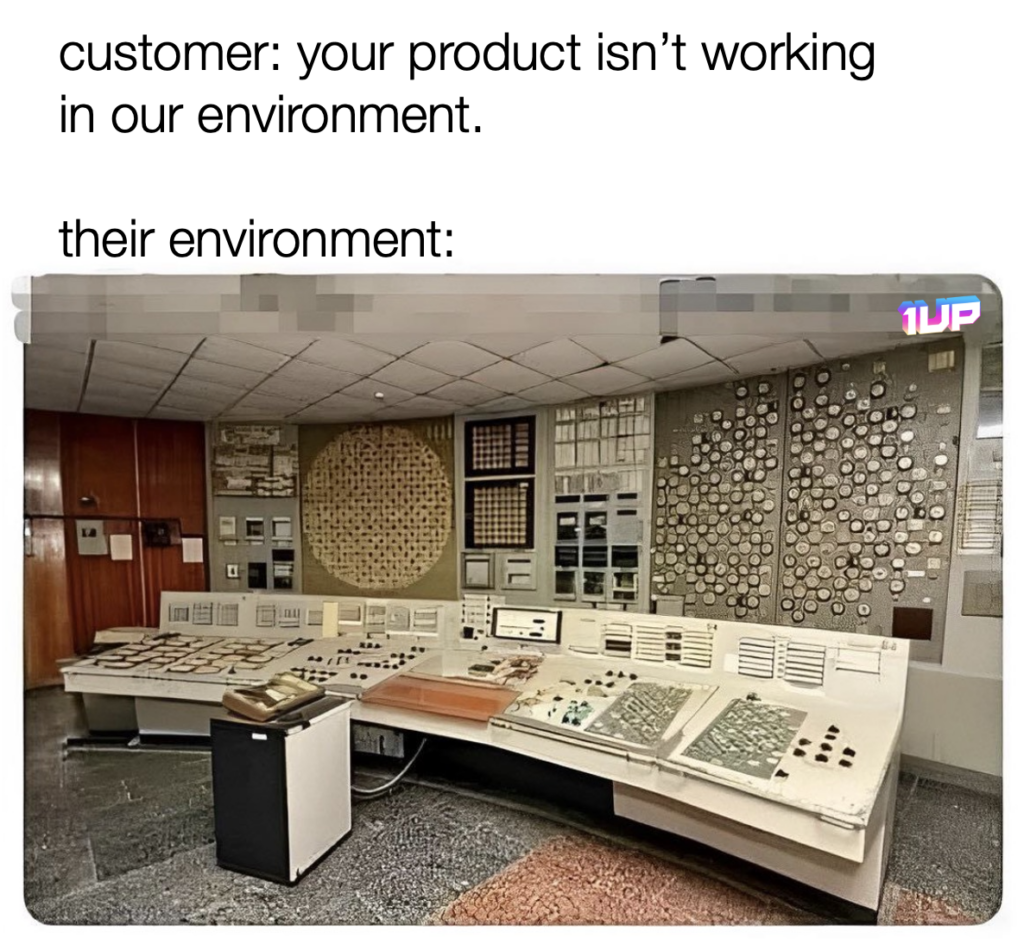 Product Not Working Meme