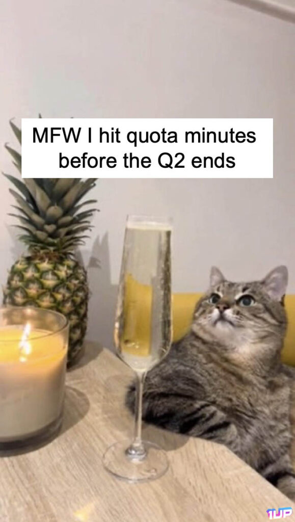 Q2 Quota Meme