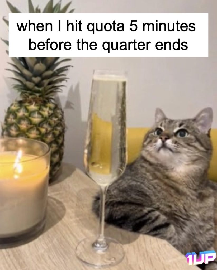 Q2 Quota Meme