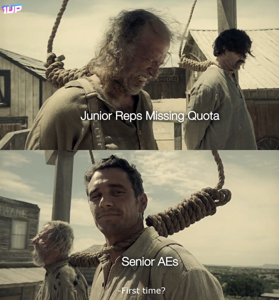 Sales Reps Missing Quota Meme