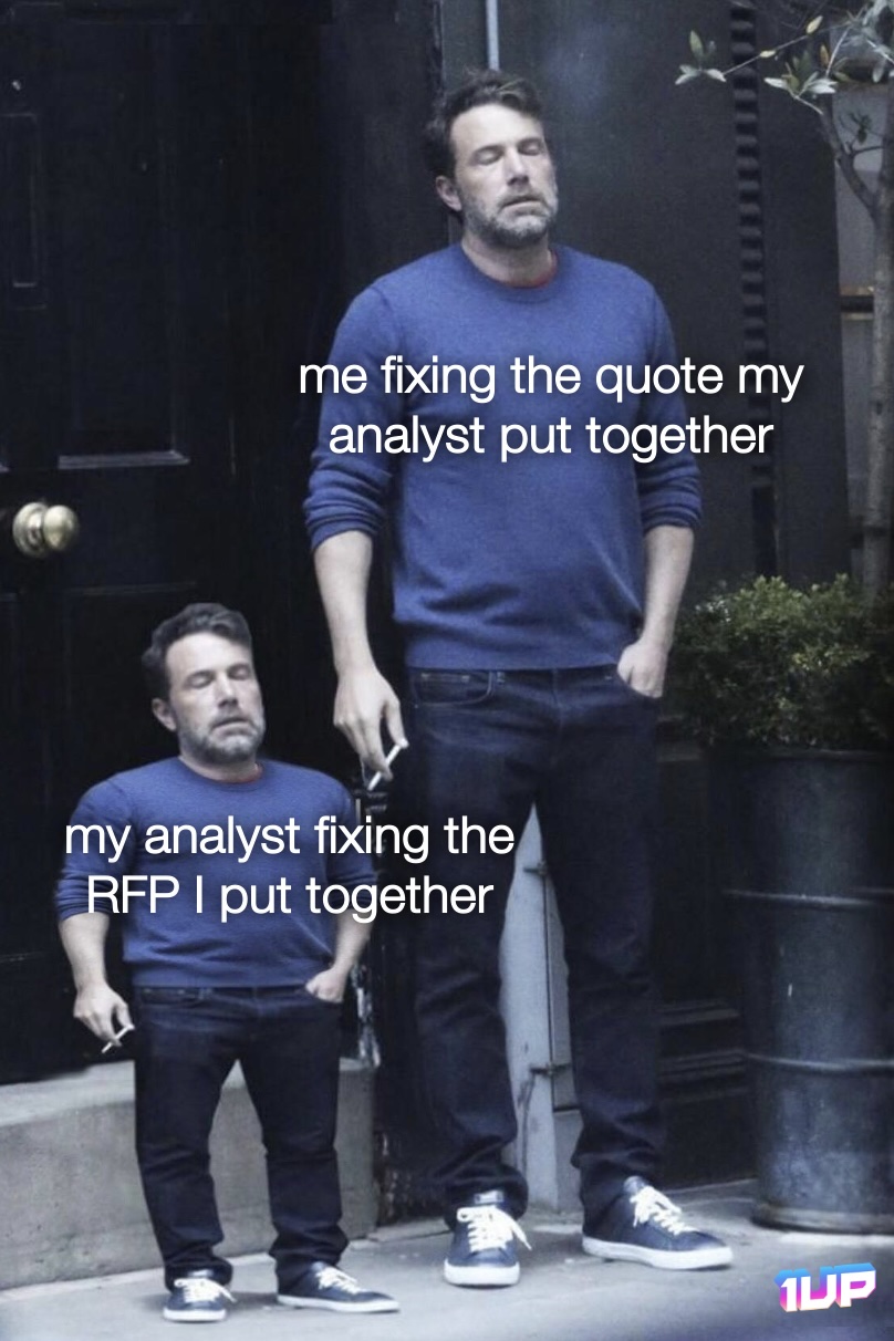 RFP Analyst Meme