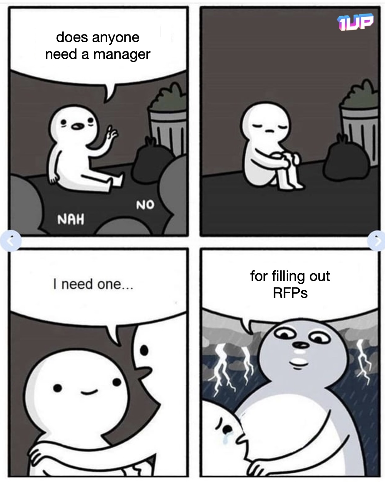 RFP Manager Meme
