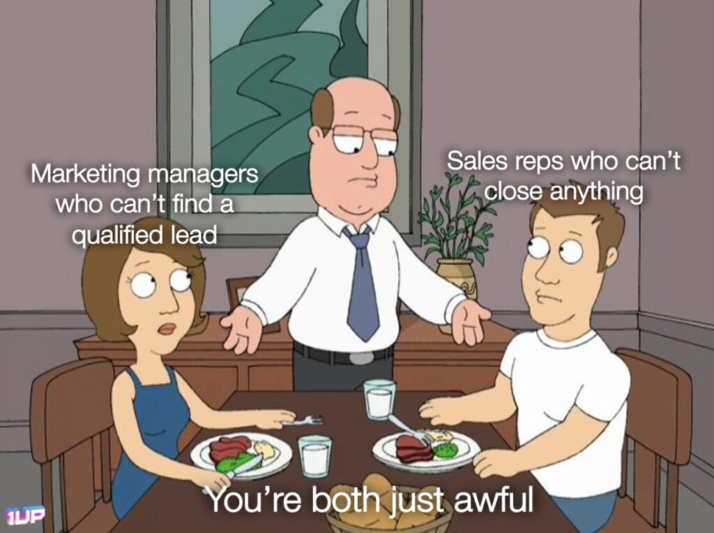 Sales And Marketing Meme