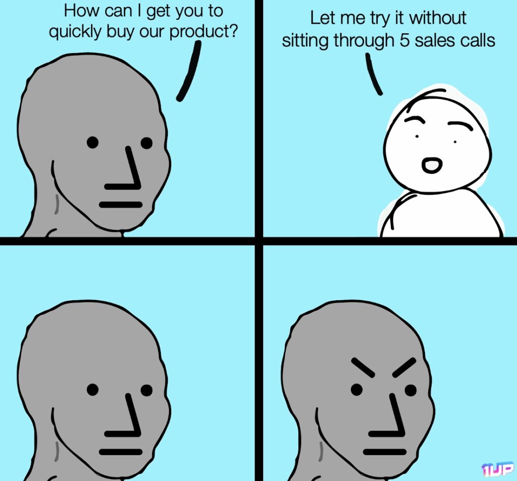 Sales Call Demo Meme