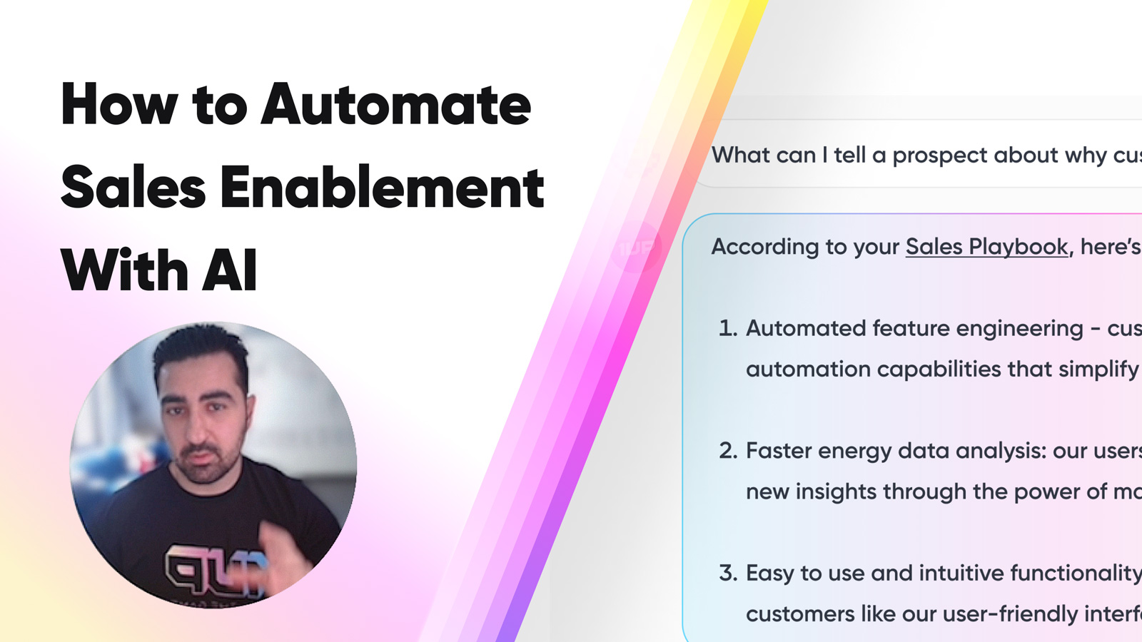 Automated Sales Enablement with AI