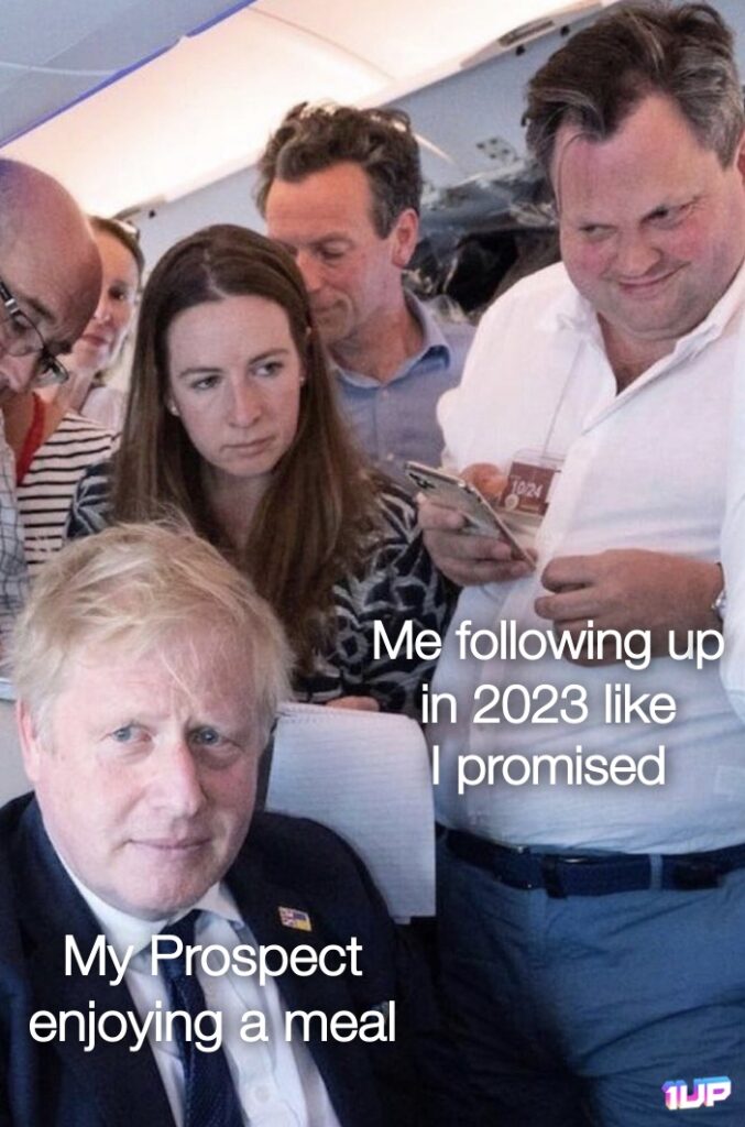 Sales Followup Meme