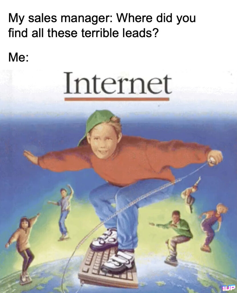 Sales Lead Meme