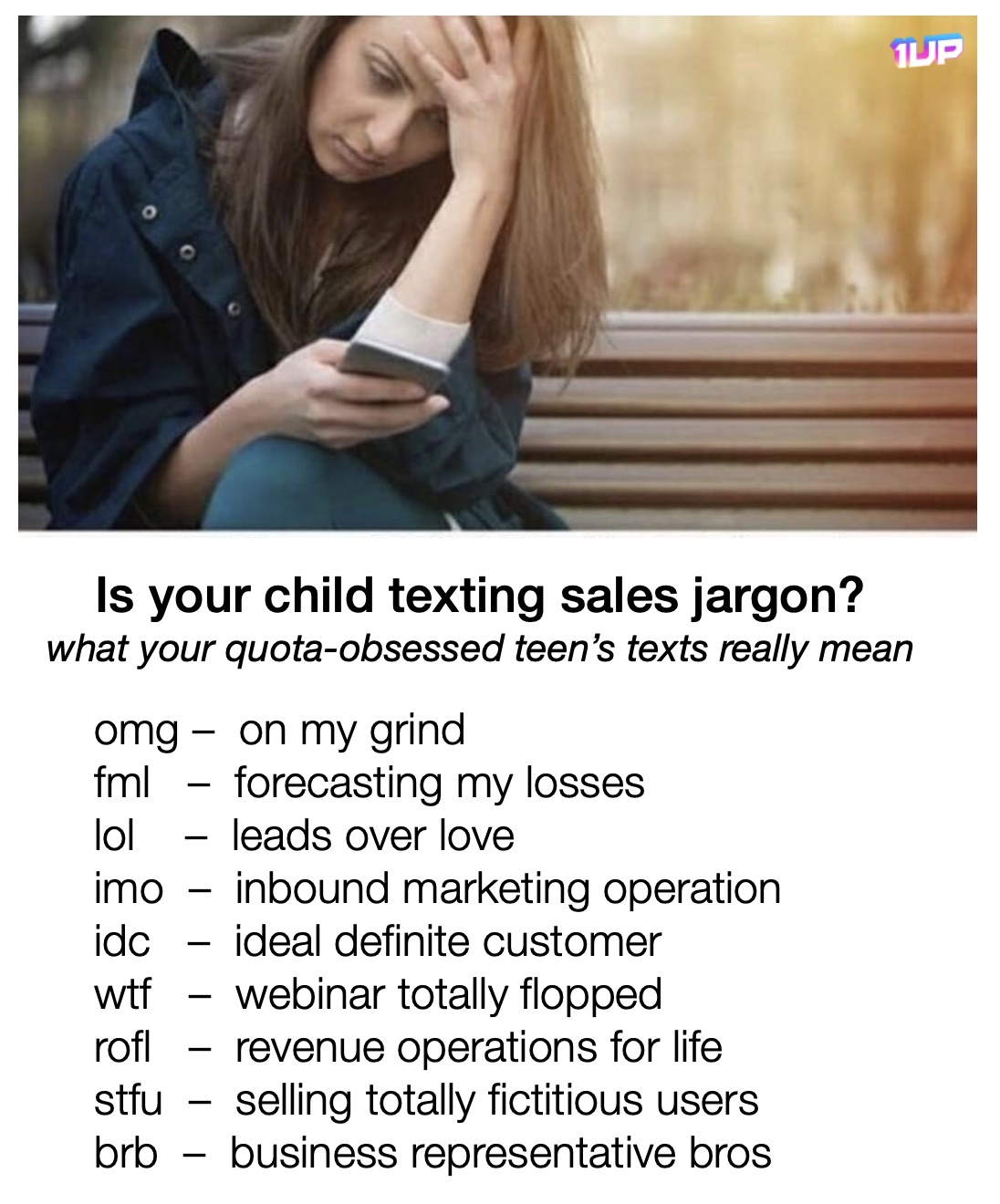 Sales Marketing Jargon Meme