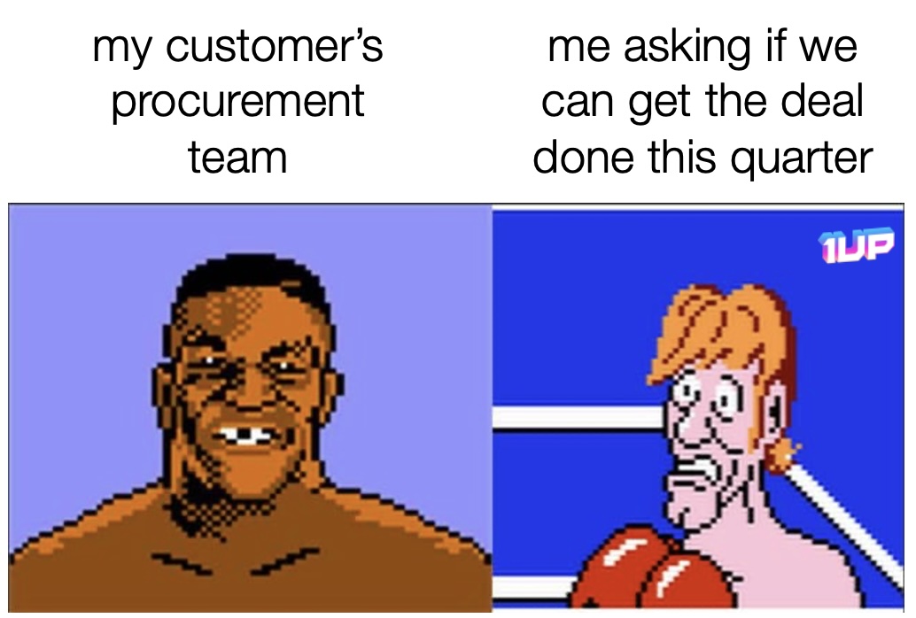 Sales vs Procurement Meme