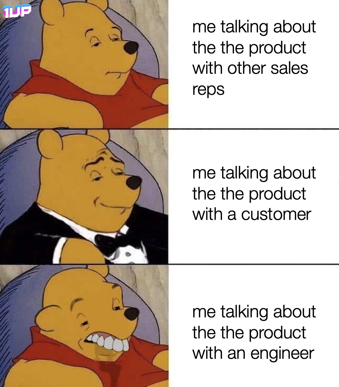 Sales talking with Engineering Meme