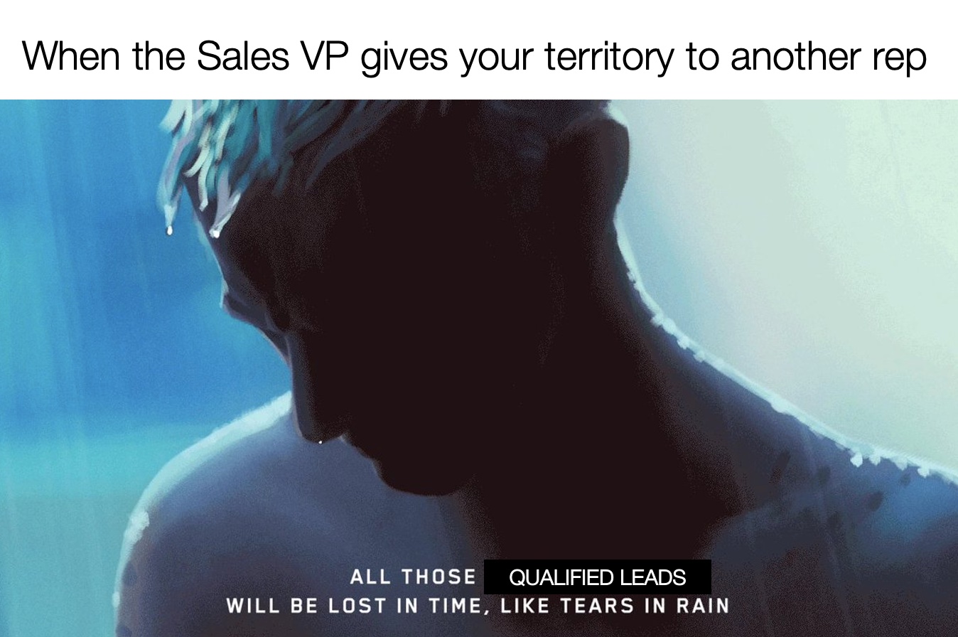 Sales Territory Meme