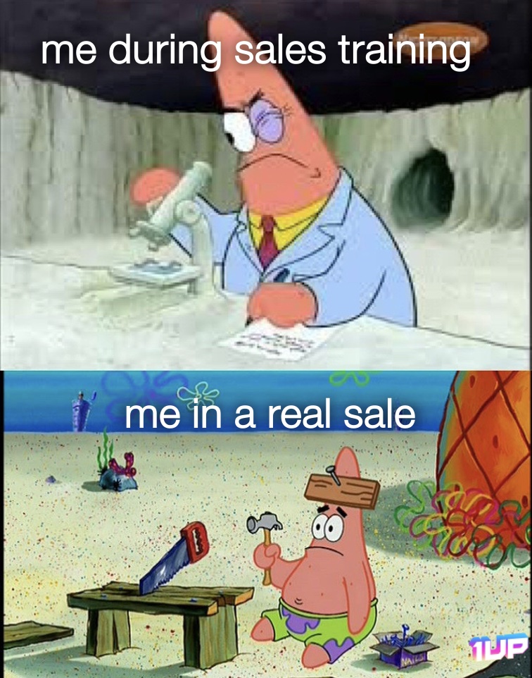 Sales Training Meme