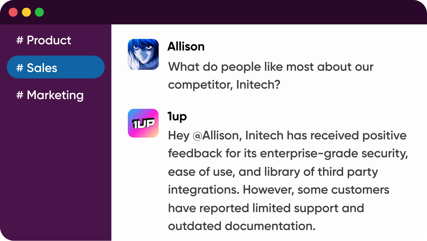 Slack Competitive Intelligence Plugin