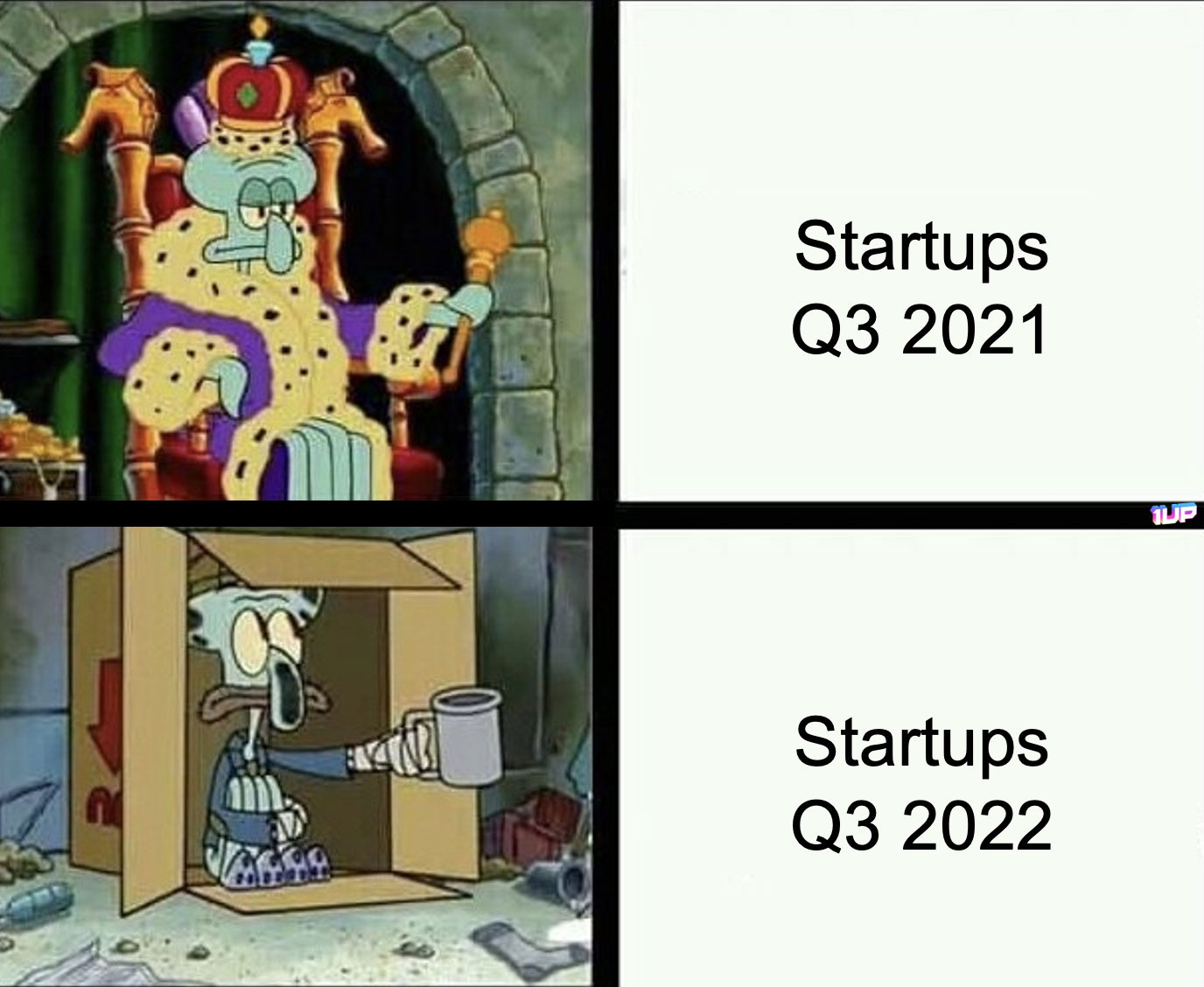 Startup Funding Meme