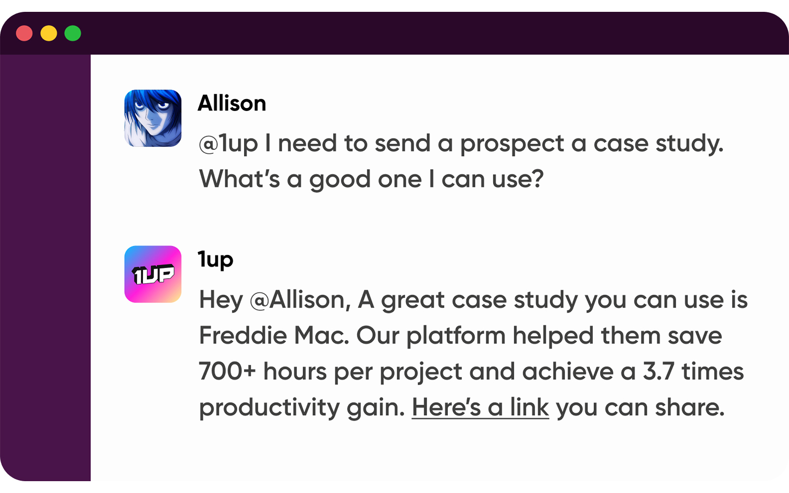 1up slack